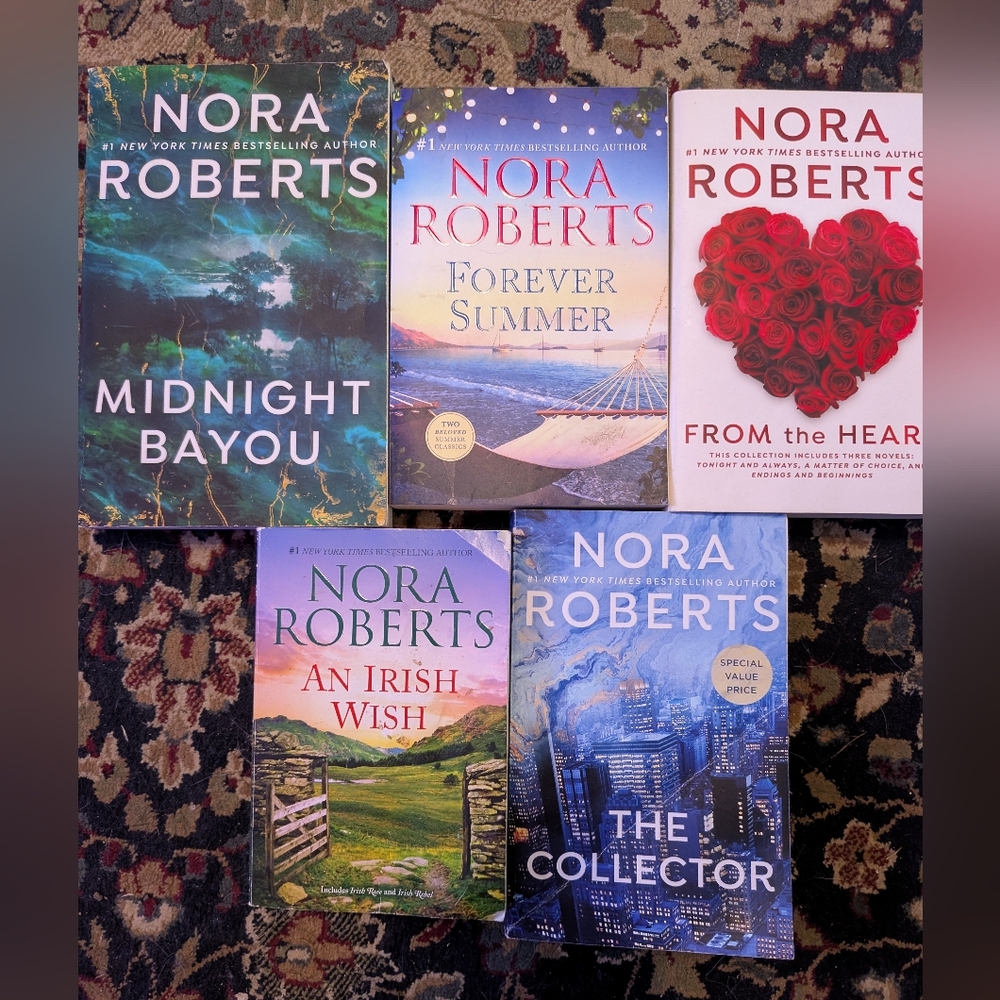 Nora Roberts Paperback Books